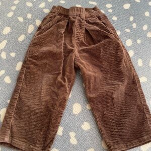 Zara Kids Brown Corduroy Trousers